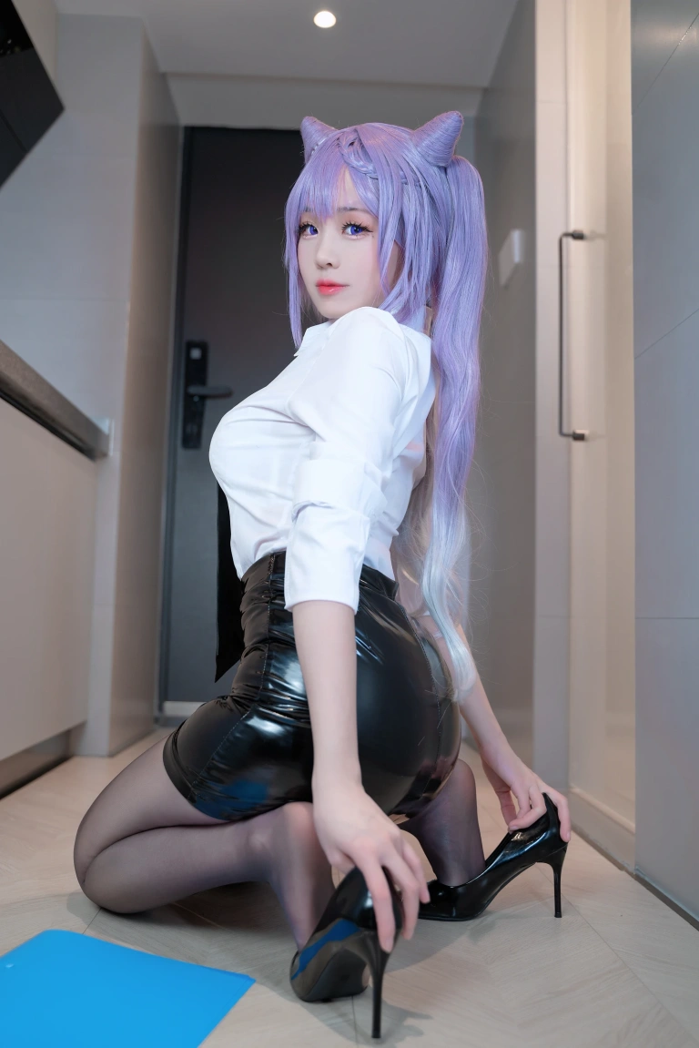 miko酱ww《刻晴》主题写真：36张全套美图