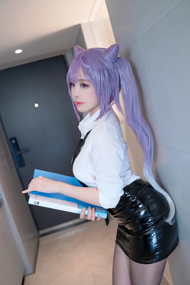 miko酱ww《刻晴》主题写真：36张全套美图
