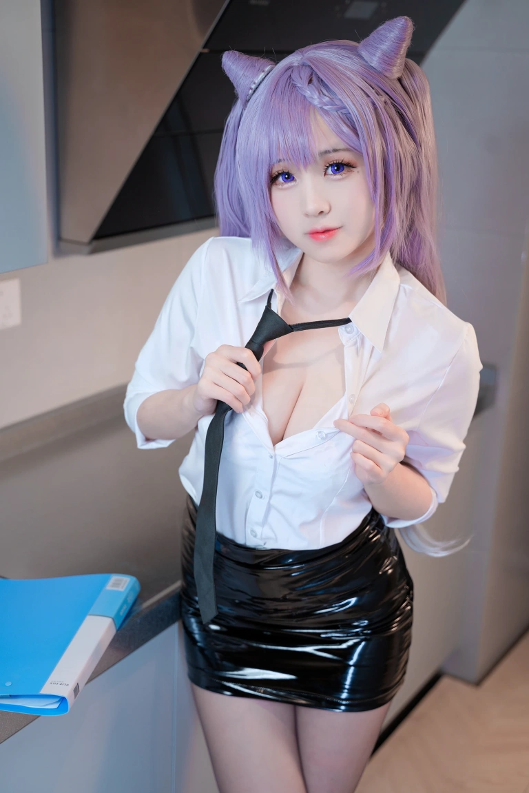 miko酱ww《刻晴》主题写真：36张全套美图