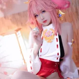 miko酱ww《八重神子2》主题写真：32张全套美图