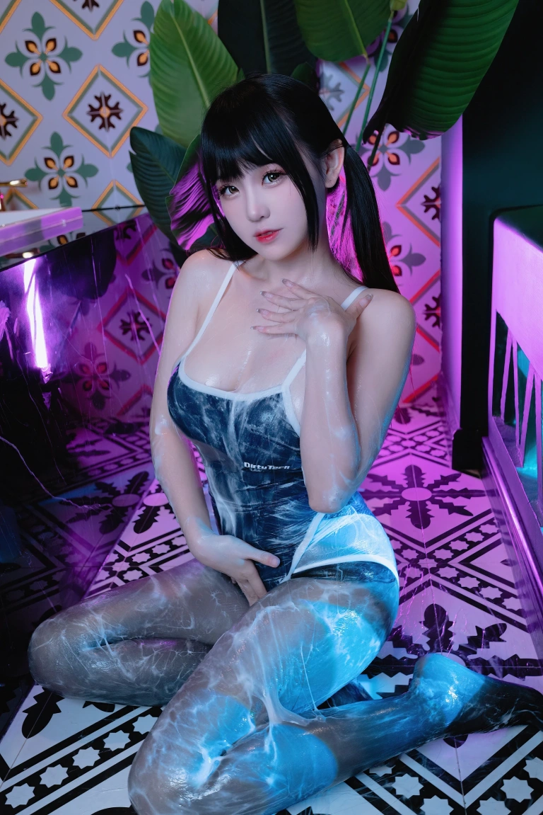 miko酱ww《史莱姆》主题写真：46张全套美图