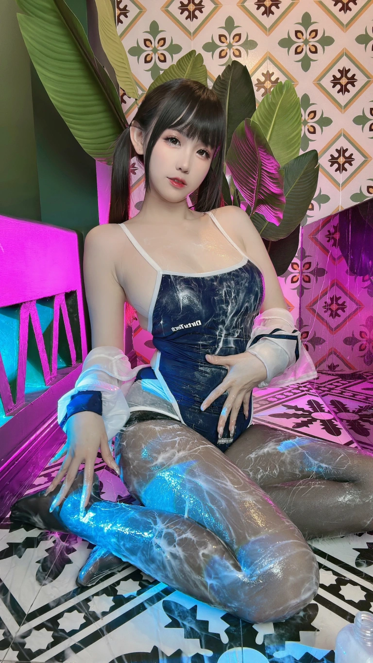 miko酱ww《史莱姆》主题写真：46张全套美图