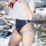 miko酱ww《mikoの小小溪流》主题写真：24张全套美图，含1个视频