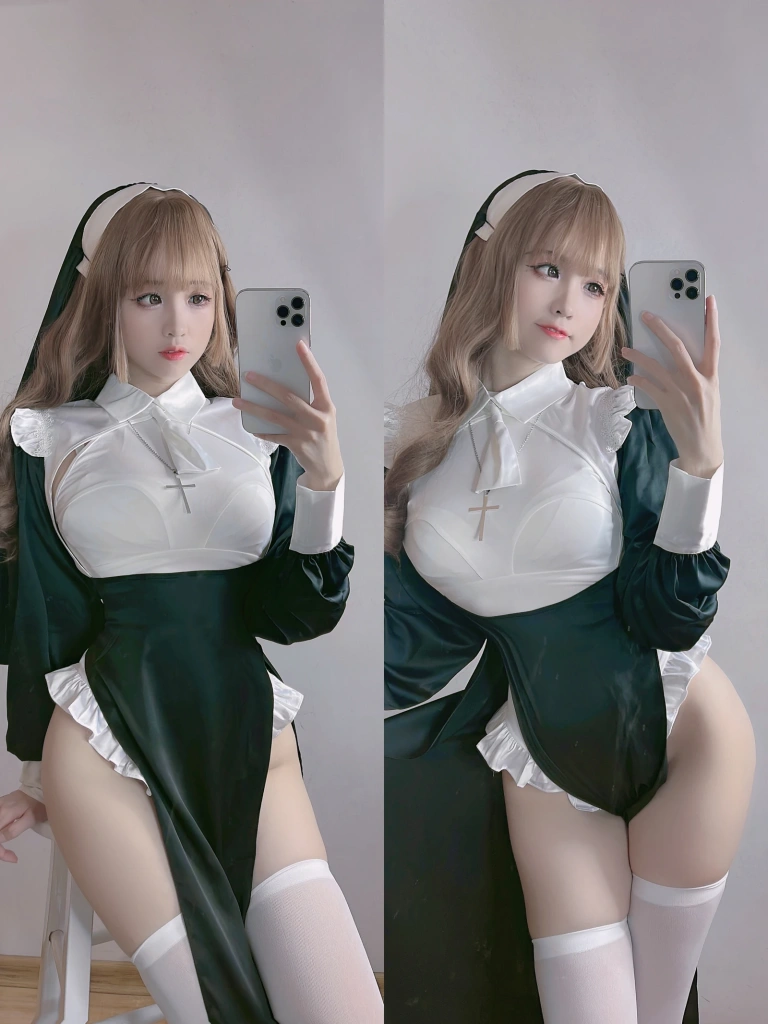 miko酱ww《自拍系列mikoの白丝01》主题写真：241张全套美图