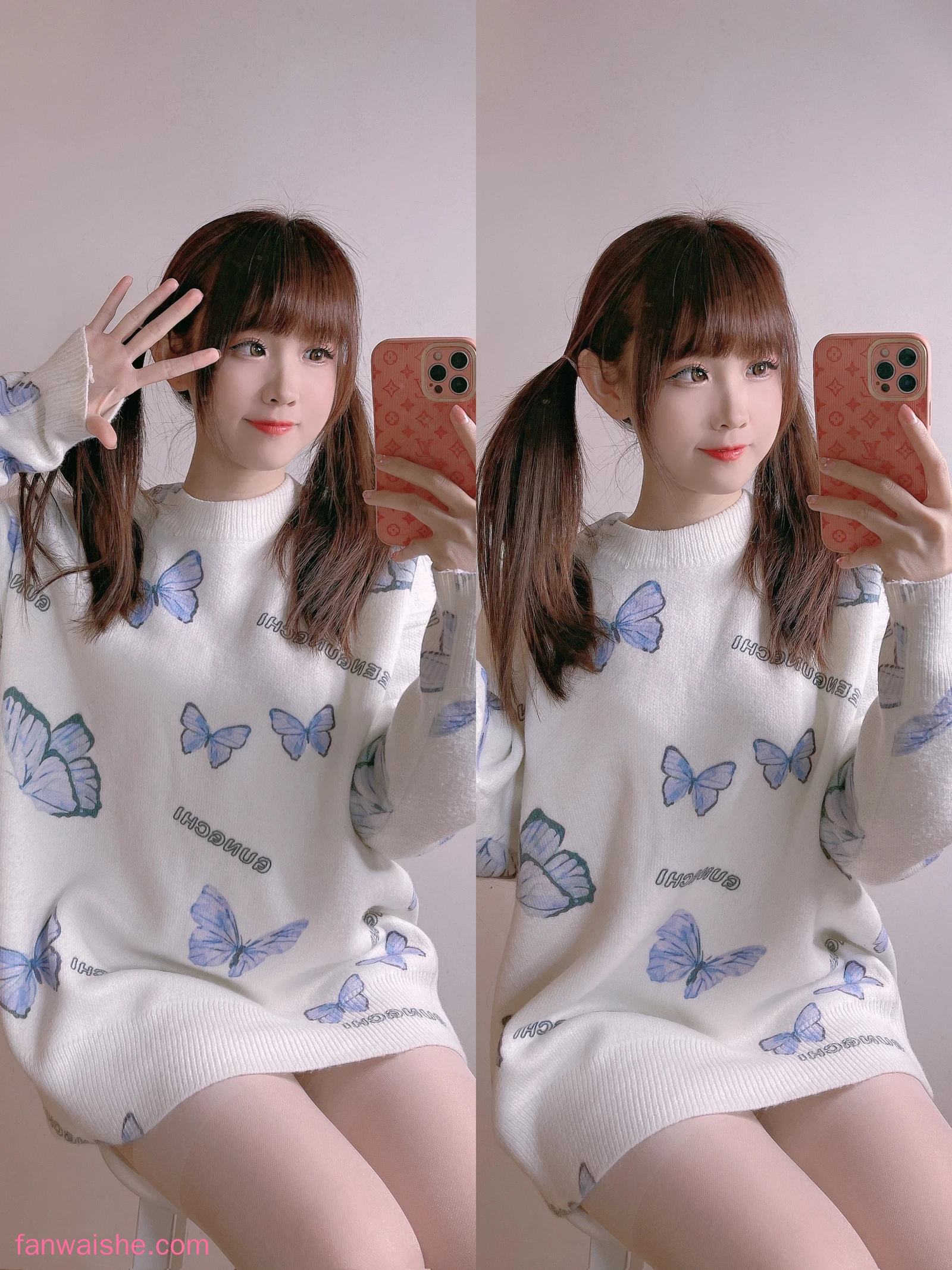 miko酱ww miko酱ww NO.56 - 自拍系列mikoの白丝01