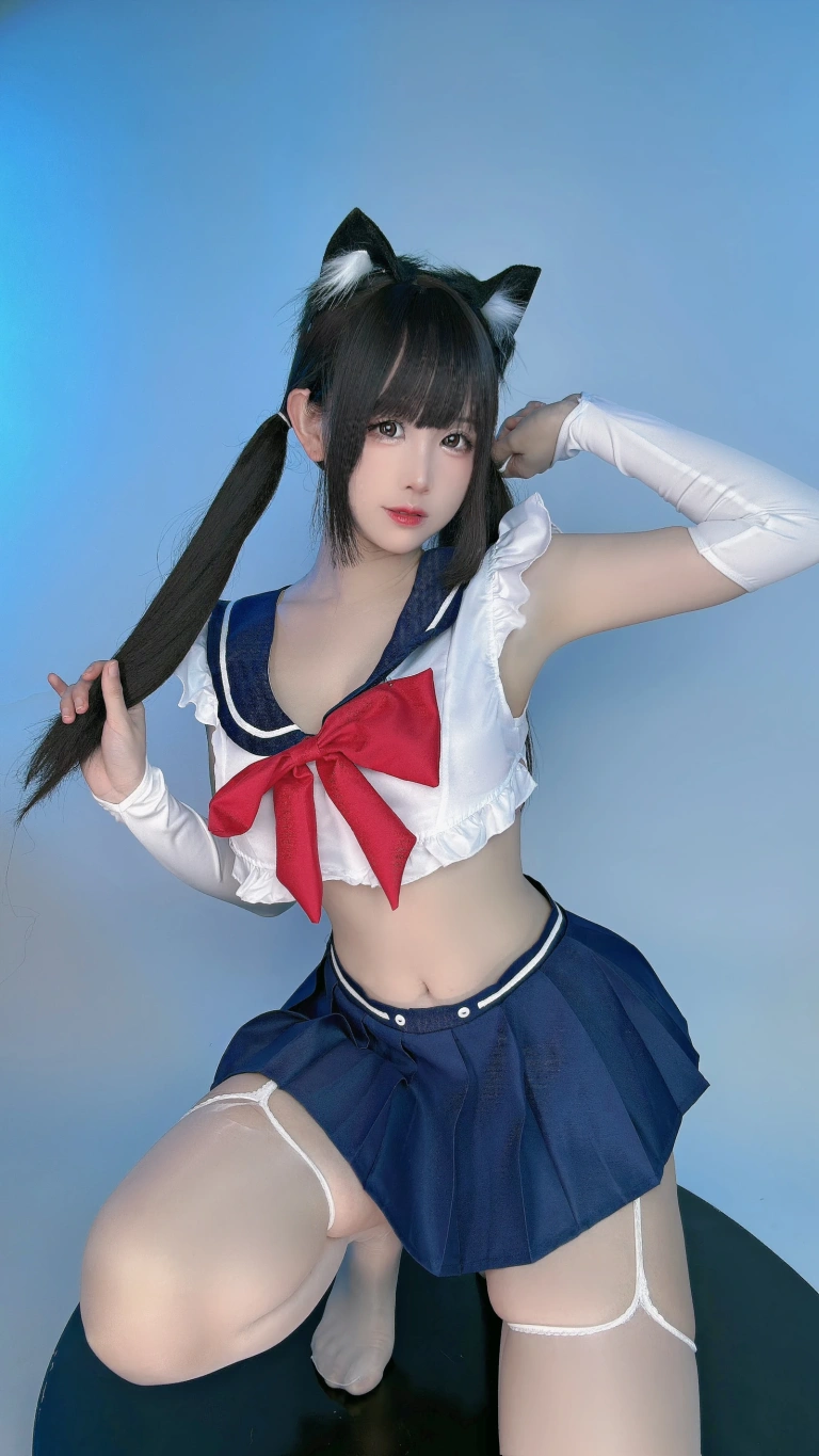 miko酱ww《纯欲JK》主题写真：27张全套美图