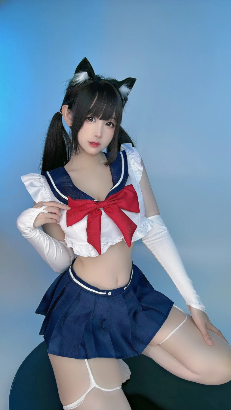 miko酱ww《纯欲JK》主题写真：27张全套美图