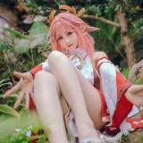 miko酱ww《八重神子》主题写真：31张全套美图