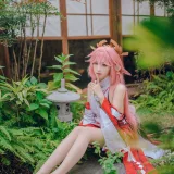 miko酱ww《八重神子》主题写真：31张全套美图