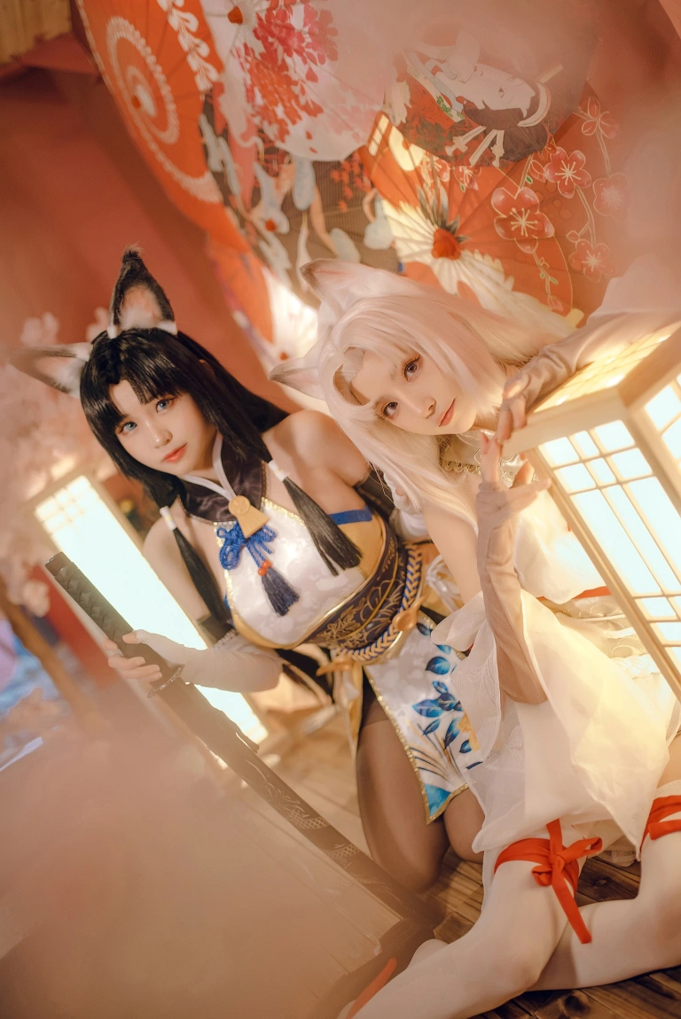 miko酱ww《天才阴阳师驾到（&花京院腥鱼）》主题写真：26张全套美图