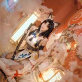 miko酱ww《天才阴阳师驾到（&花京院腥鱼）》主题写真：26张全套美图