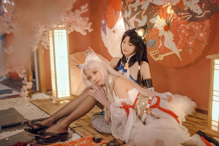 miko酱ww《天才阴阳师驾到（&花京院腥鱼）》主题写真：26张全套美图