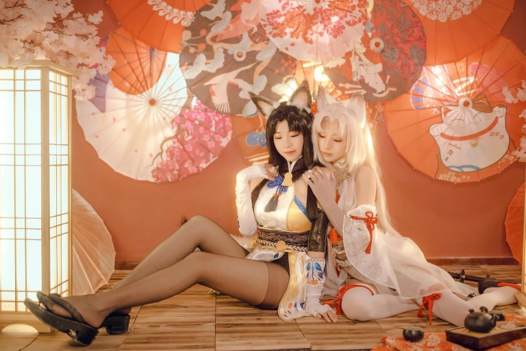 miko酱ww《天才阴阳师驾到（&花京院腥鱼）》主题写真：26张全套美图