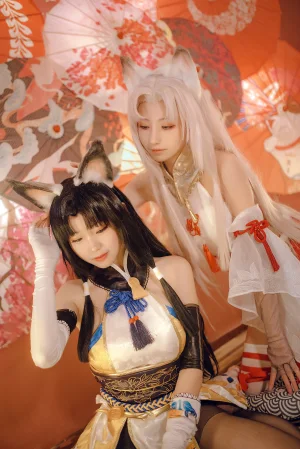 miko酱ww《天才阴阳师驾到（&花京院腥鱼）》主题写真：26张全套美图