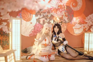 miko酱ww《天才阴阳师驾到（&花京院腥鱼）》主题写真：26张全套美图