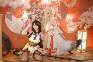 miko酱ww《天才阴阳师驾到（&花京院腥鱼）》主题写真：26张全套美图
