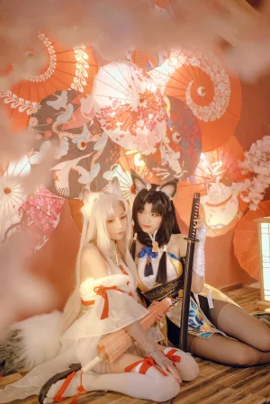 miko酱ww《天才阴阳师驾到（&花京院腥鱼）》主题写真：26张全套美图