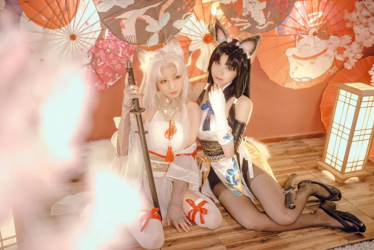 miko酱ww《天才阴阳师驾到（&花京院腥鱼）》主题写真：26张全套美图
