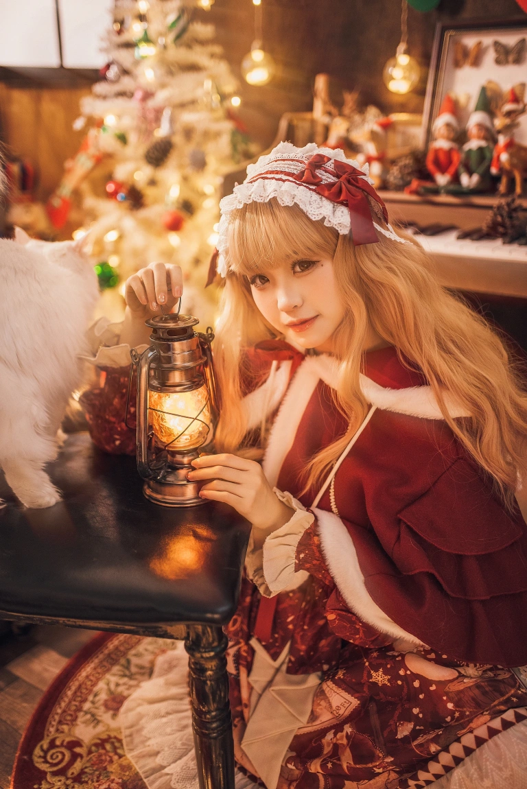 miko酱ww《暖屋里的少女》主题写真：29张全套美图