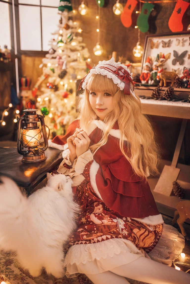 miko酱ww《暖屋里的少女》主题写真：29张全套美图