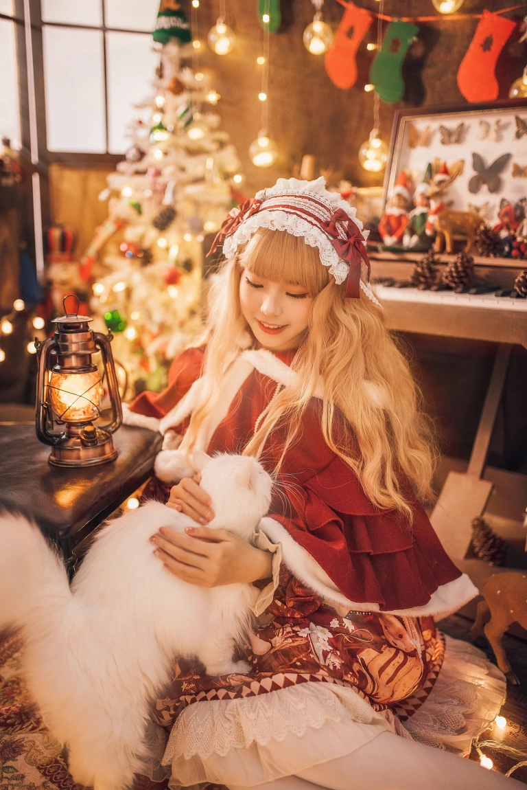 miko酱ww《暖屋里的少女》主题写真：29张全套美图