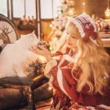 miko酱ww《暖屋里的少女》主题写真：29张全套美图