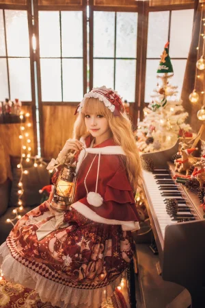 miko酱ww《暖屋里的少女》主题写真：29张全套美图