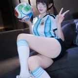 miko酱ww《足球宝贝》主题写真：41张全套美图