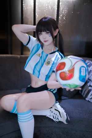 miko酱ww《足球宝贝》主题写真：41张全套美图