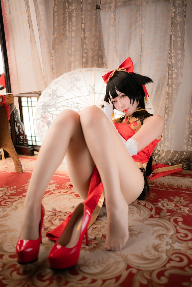 Money冷冷《高雄旗袍》主题写真：41张全套美图