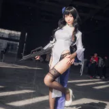 Money冷冷《95式玉玲珑》主题写真：6张全套美图