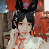 Money冷冷《高雄红旗袍》主题写真：15张全套美图