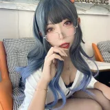 Money冷冷《白衬衫》主题写真：84张全套美图，含2个视频