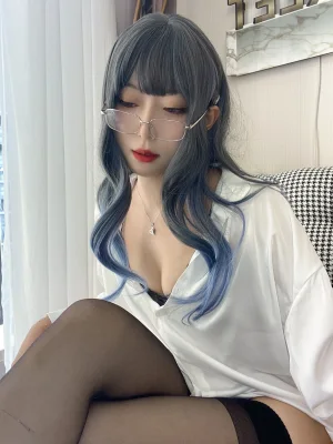 Money冷冷《白衬衫》主题写真：84张全套美图，含2个视频