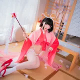 Money冷冷《辉夜巫女》主题写真：127张全套美图，含1个视频