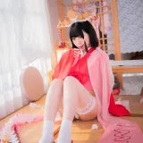 Money冷冷《辉夜巫女》主题写真：127张全套美图，含1个视频