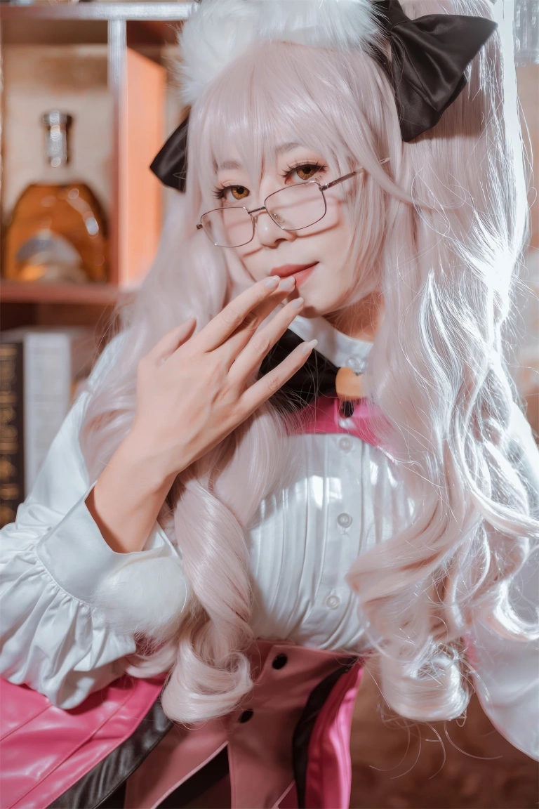 Money冷冷《玉藻前兔女郎》主题写真：20张全套美图