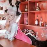 Money冷冷《玉藻前兔女郎》主题写真：20张全套美图