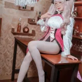 Money冷冷《玉藻前兔女郎》主题写真：20张全套美图