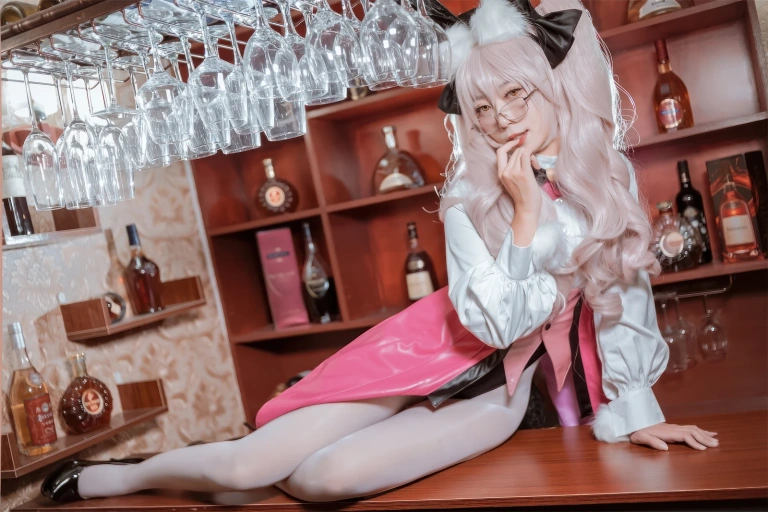 Money冷冷《玉藻前兔女郎》主题写真：20张全套美图