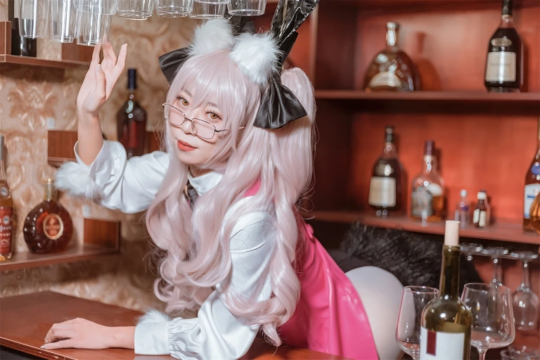 Money冷冷《玉藻前兔女郎》主题写真：20张全套美图