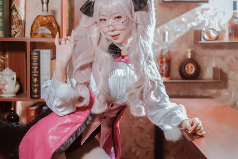 Money冷冷《玉藻前兔女郎》主题写真：20张全套美图