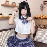 Money冷冷《JK喵酱》主题写真：74张全套美图，含2个视频