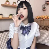 Money冷冷《JK喵酱》主题写真：74张全套美图，含2个视频