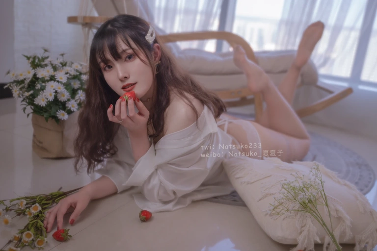 Natsuko_夏夏子《男友衬衫》主题写真：35张全套美图