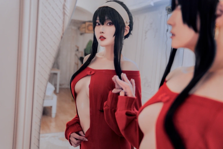 Natsuko_夏夏子《约尔毛衣》主题写真：36张全套美图，含1个视频