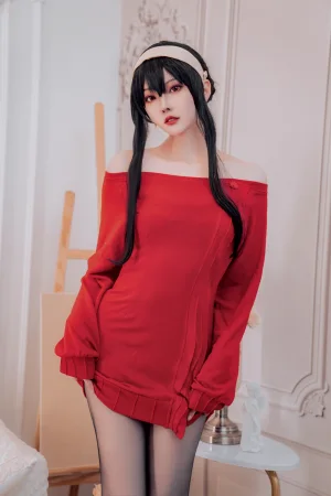 Natsuko_夏夏子《约尔毛衣》主题写真：36张全套美图，含1个视频