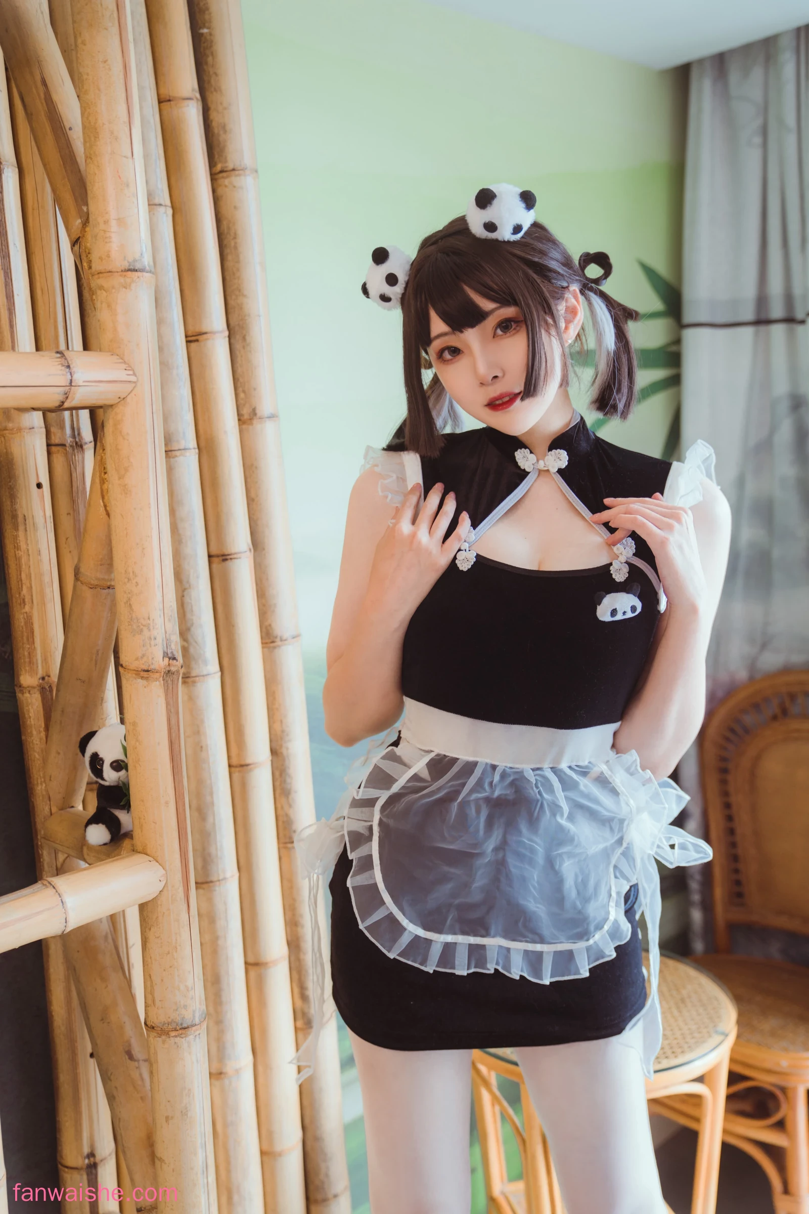 Natsuko_夏夏子 Natsuko_夏夏子 NO.016 - 熊猫女仆