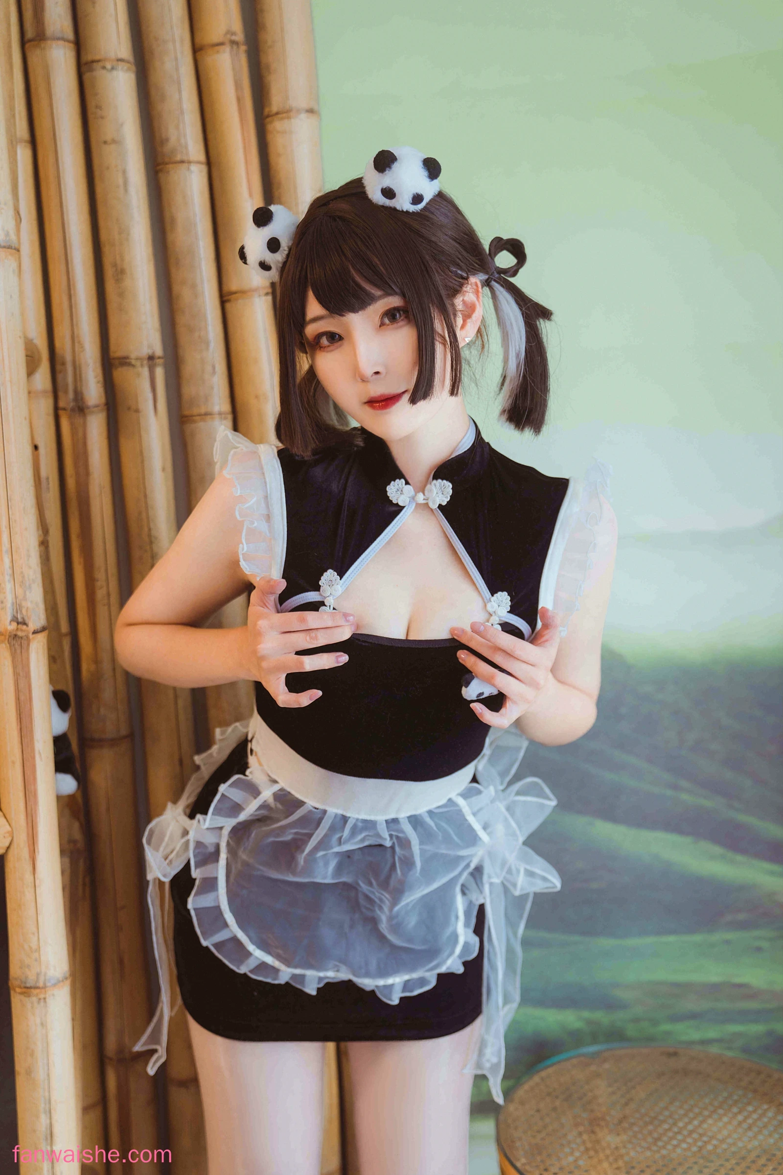 Natsuko_夏夏子 Natsuko_夏夏子 NO.016 - 熊猫女仆