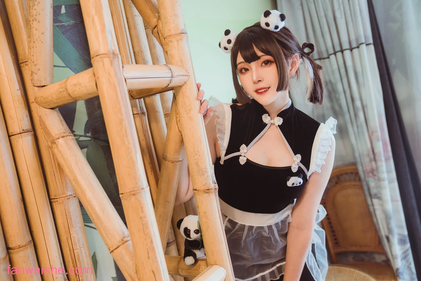 Natsuko_夏夏子 Natsuko_夏夏子 NO.016 - 熊猫女仆